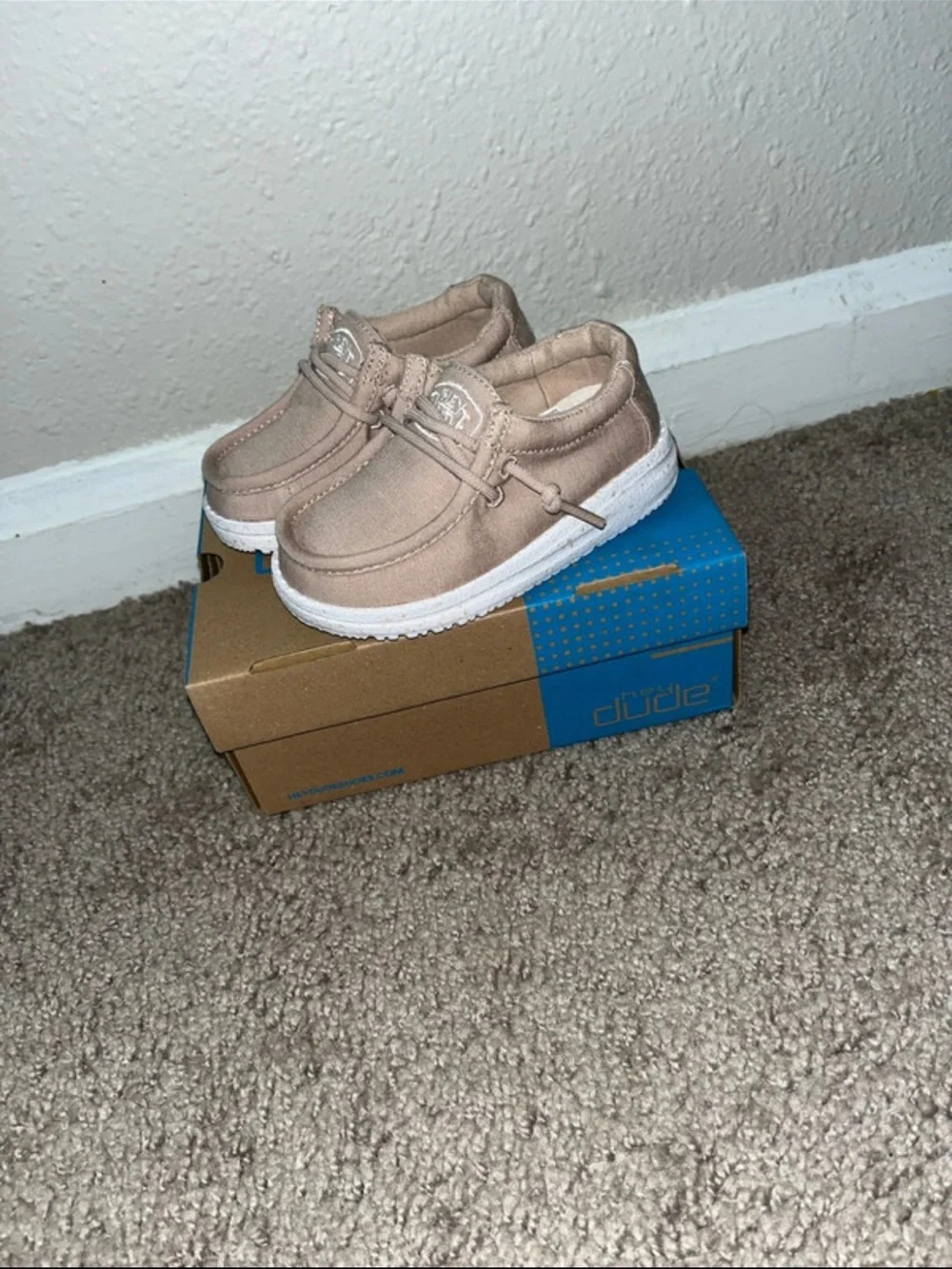 Hey Dude Toddler Slip-On Shoes - Tan